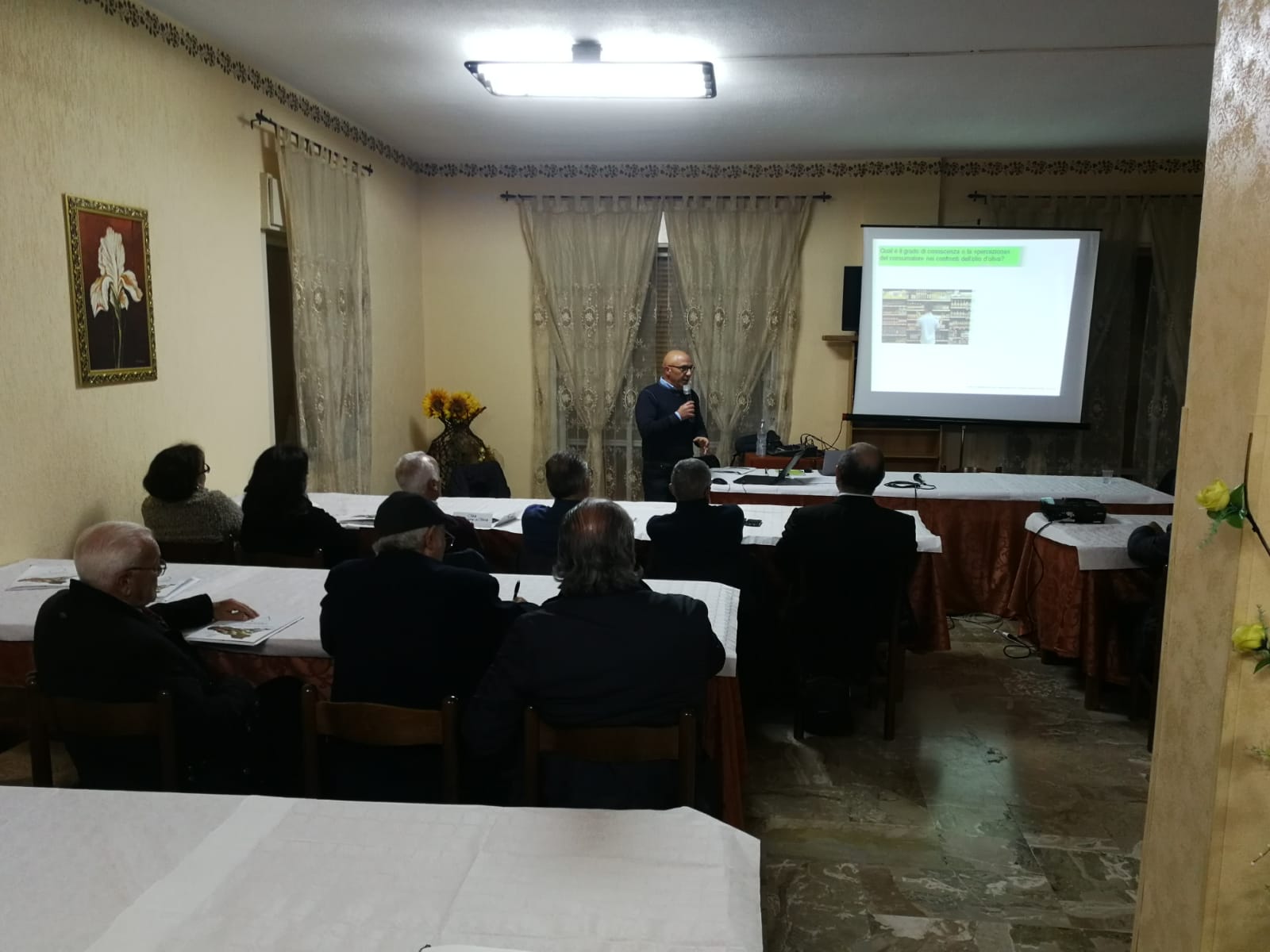 L'intervento del dott. Damiano Licata